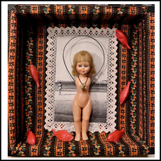 She loves her fishes and her necklace